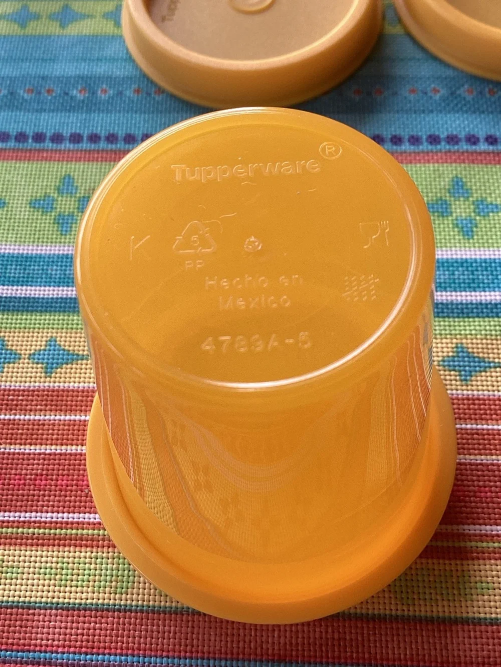 Tupper Minis -set of 6 in saffron